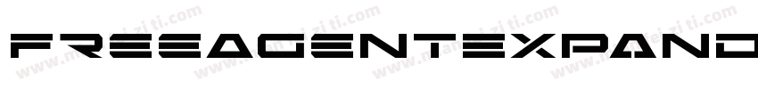 FreeAgentExpandedItalic-LlOy字体转换