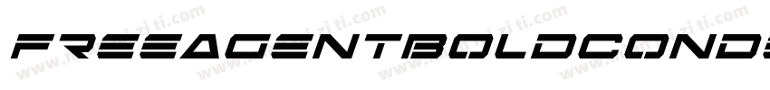 FreeAgentBoldCondensed-rj8x字体转换