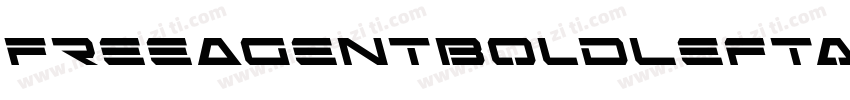 FreeAgentBoldLeftalic-w6J2字体转换