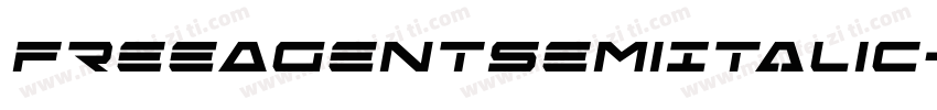 FreeAgentSemiItalic-oV1q字体转换