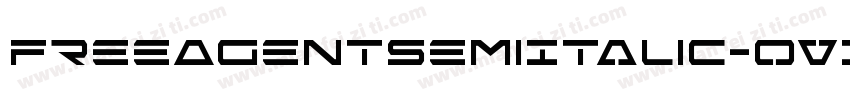 FreeAgentSemiItalic-oV1q字体转换