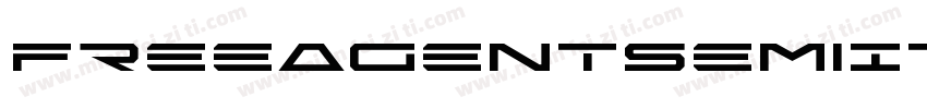 FreeAgentSemiItalic-oV1q字体转换