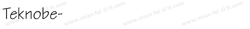 Teknobe字体转换