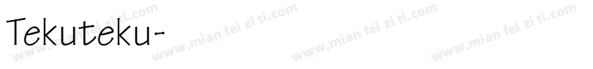 Tekuteku字体转换