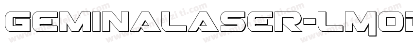 GeminaLaser-LMoD字体转换