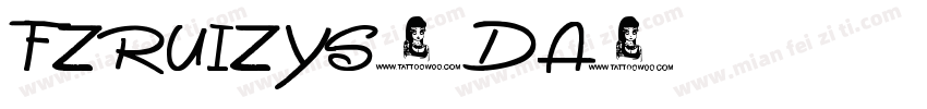 FZRUIZYS_DA字体转换