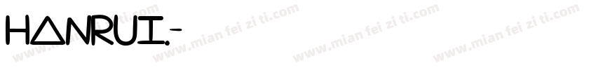 Hanrui.字体转换