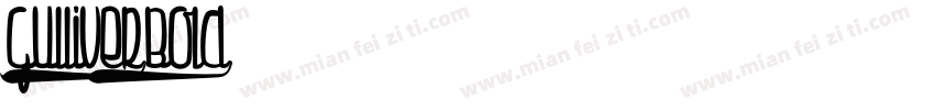 Gulliver-Bold字体转换