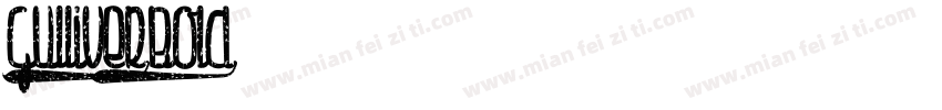 Gulliver-Bold字体转换