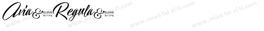 Avia-Regula字体转换