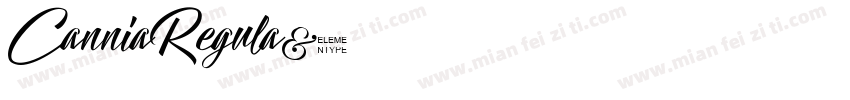 CanniaRegula字体转换