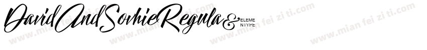 DavidAndSovhieRegula字体转换