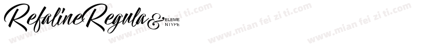 RefalineRegula字体转换