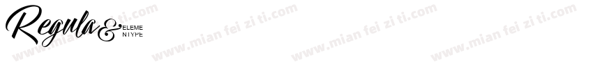 Regula字体转换