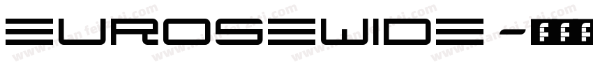 eurosewide字体转换