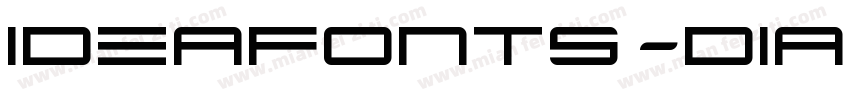 ideafonts-dianhei-ce字体转换