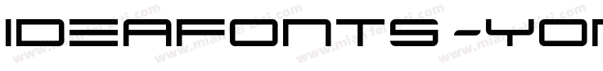 ideafonts-yongshengc字体转换