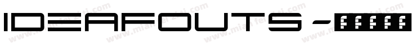ideafouts字体转换