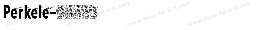 Perkele字体转换