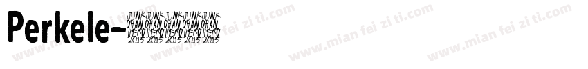 Perkele字体转换