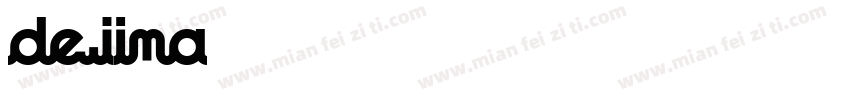 dejima字体转换