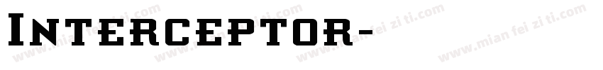 Interceptor字体转换
