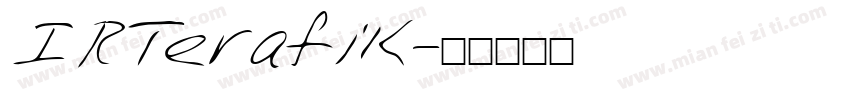 IRTerafik字体转换