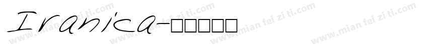 Iranica字体转换