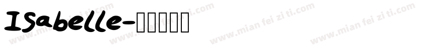 Isabelle字体转换