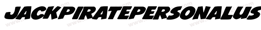 jackpiratepersonalus字体转换