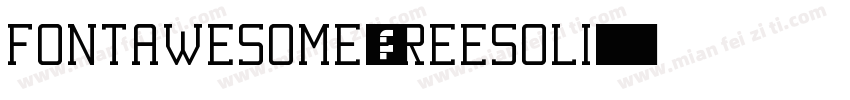 FontAwesome5FreeSoli字体转换