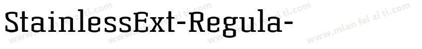 StainlessExt-Regula字体转换