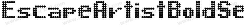 EscapeArtistBoldSemiItalic-ZVV8x字体转换