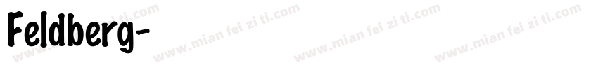 Feldberg字体转换