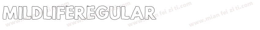 MildLifeRegular字体转换