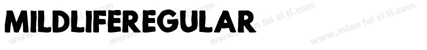 MildLifeRegular字体转换