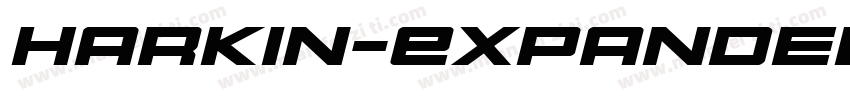 Harkin-ExpandedItali字体转换