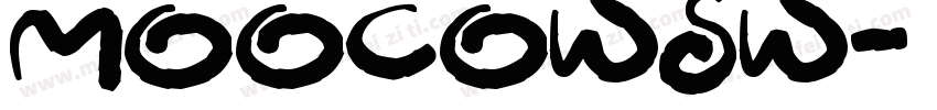 MOOCOWSW字体转换