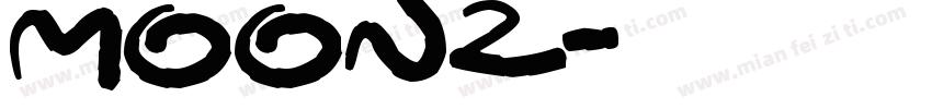 Moon2字体转换