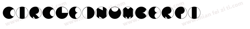 CircledNumberPi字体转换