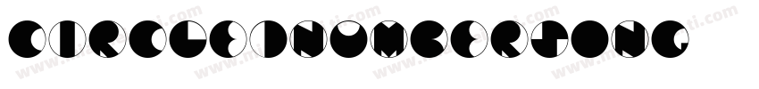circlednumbersong字体转换