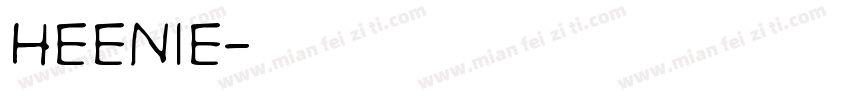 Heenie字体转换
