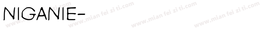 niganie字体转换