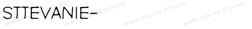 sttevanie字体转换