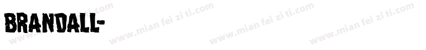 Brandall字体转换