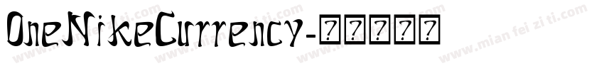 OneNikeCurrency字体转换