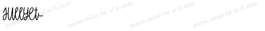 Jullyet字体转换