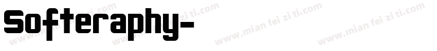 Softeraphy字体转换