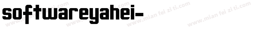 softwareyahei字体转换
