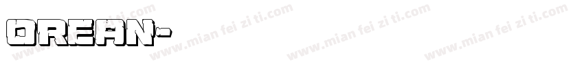 orean字体转换